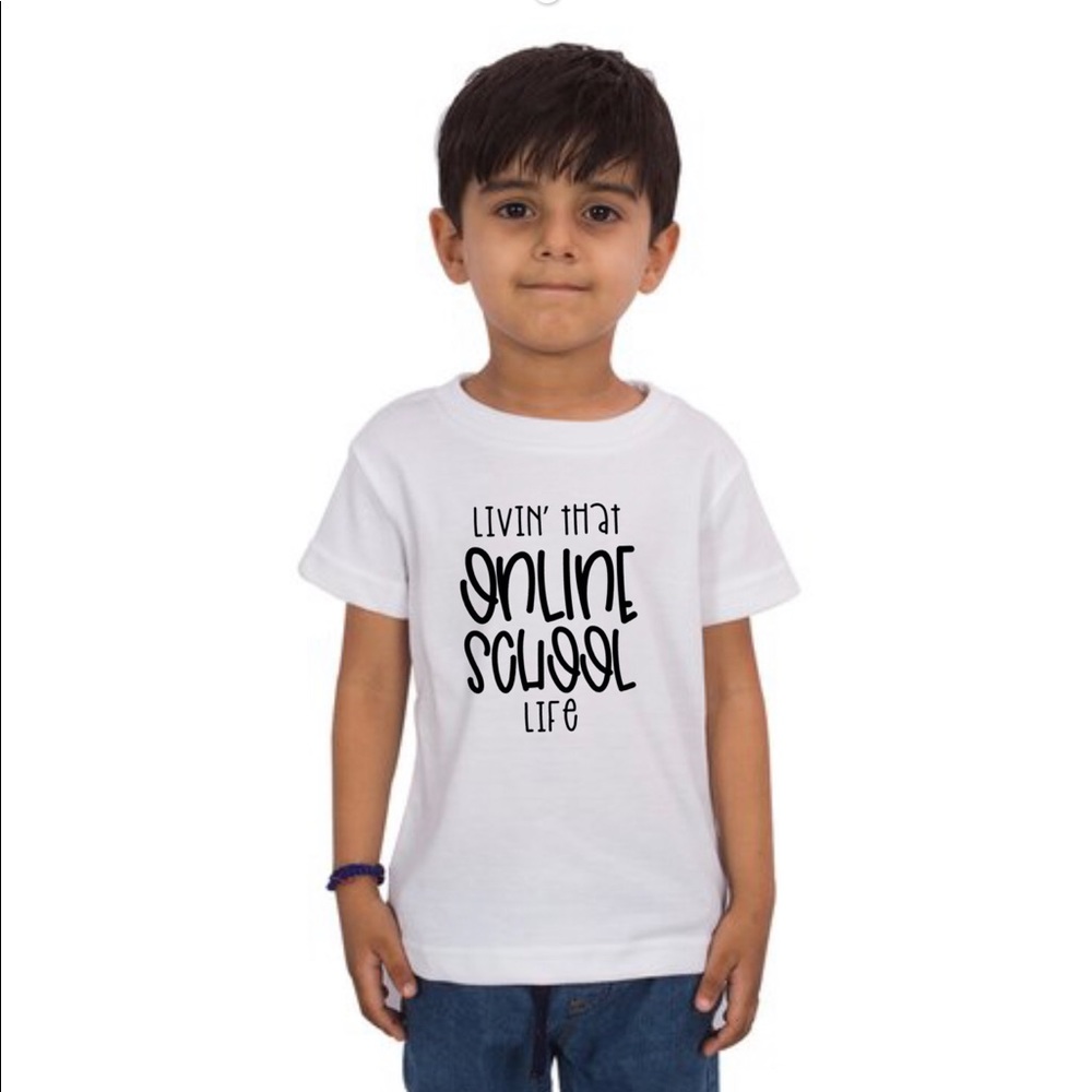 Online school T-shirt